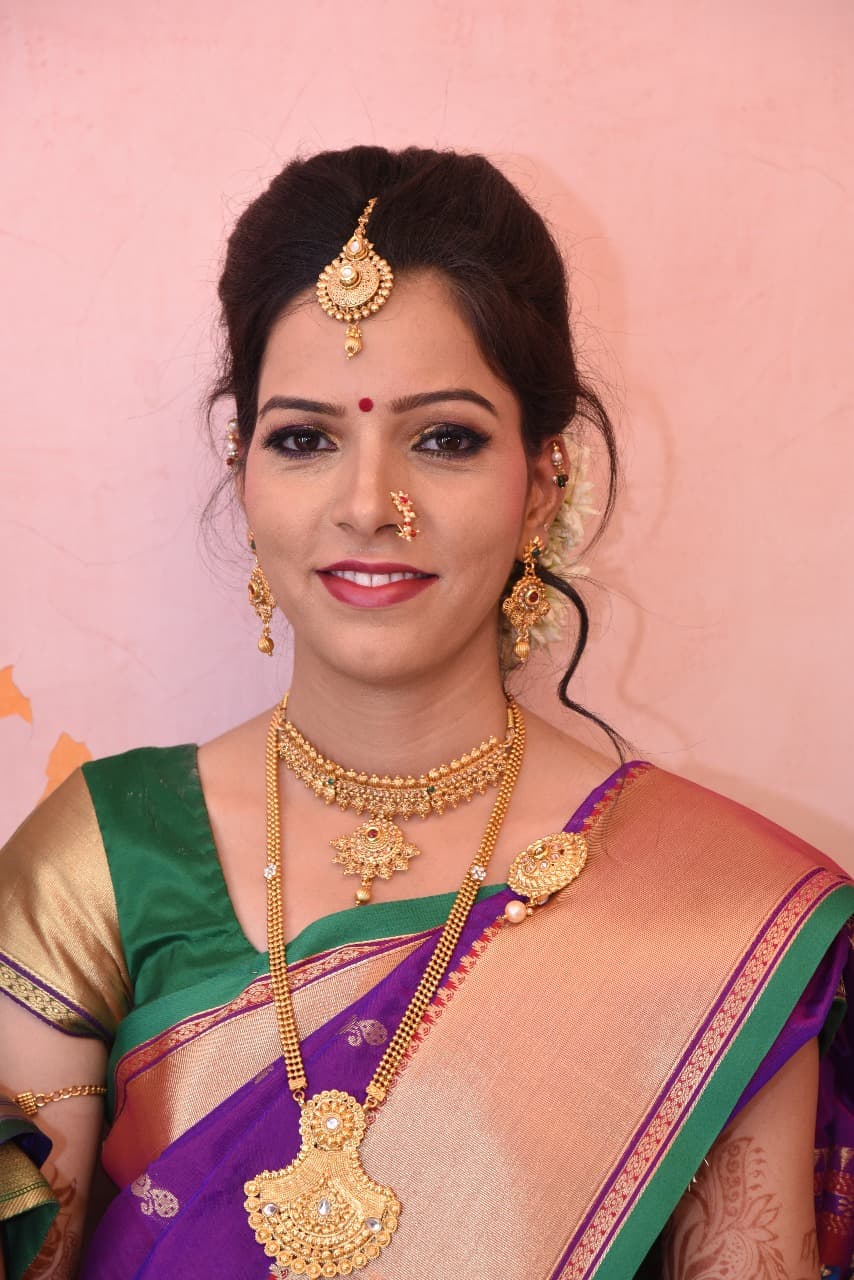 Sangeeta Katkade — Founder of Shrungar Beauty Academy & Parlour, Ravet Pune